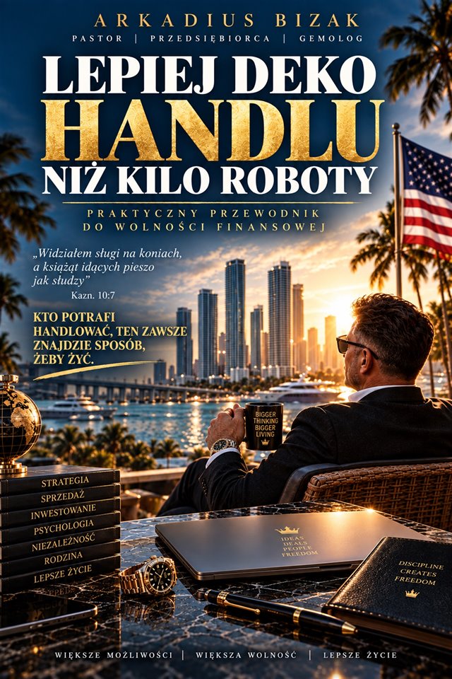 Okładka książki „Lepiej deko handlu niż kilo roboty” — Arkadius Bizak